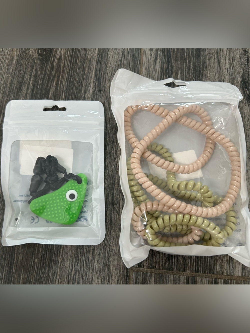 New Silicone Sensory Chew Necklace Spiral bracelet fidget